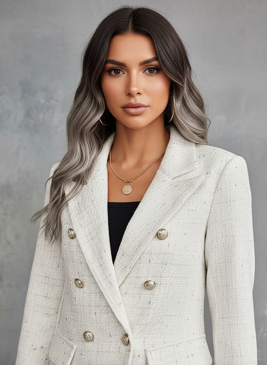Dea Studios Tweed Blazer