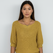 Lichtgewicht Zomertrui voor Dames – Gebreide Ademende Trui