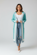 Dea Studios Lange Gestreepte Cardigan