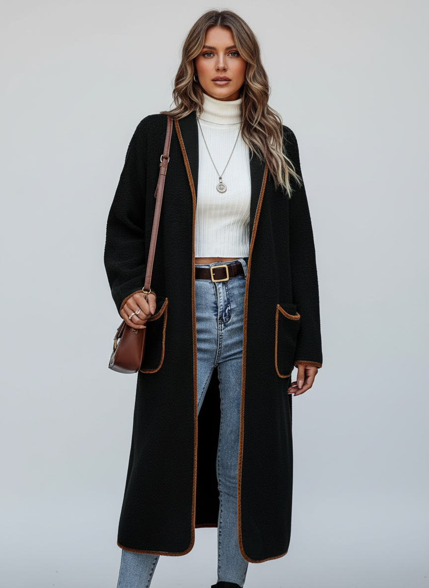 Dea Studios Teddy Jas met Contrasterende Rand