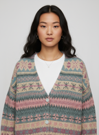 Dea Studios Fair Isle Cardigan