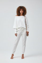 Off-Shoulder Top voor Dames – Elegante Schouderloze Knit