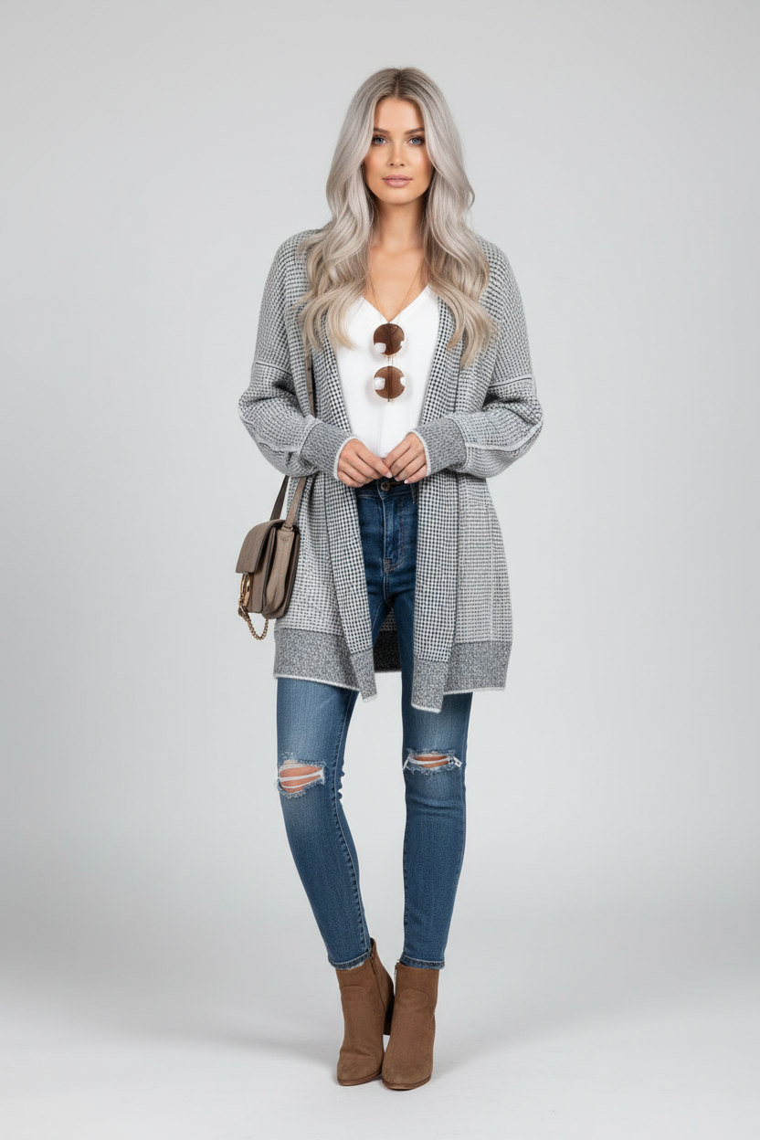 Dea Studios Gebreid Open Vest