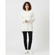 Oversized Kabeltrui voor Dames – Warme Gebreide Sweater in Chunky Knit