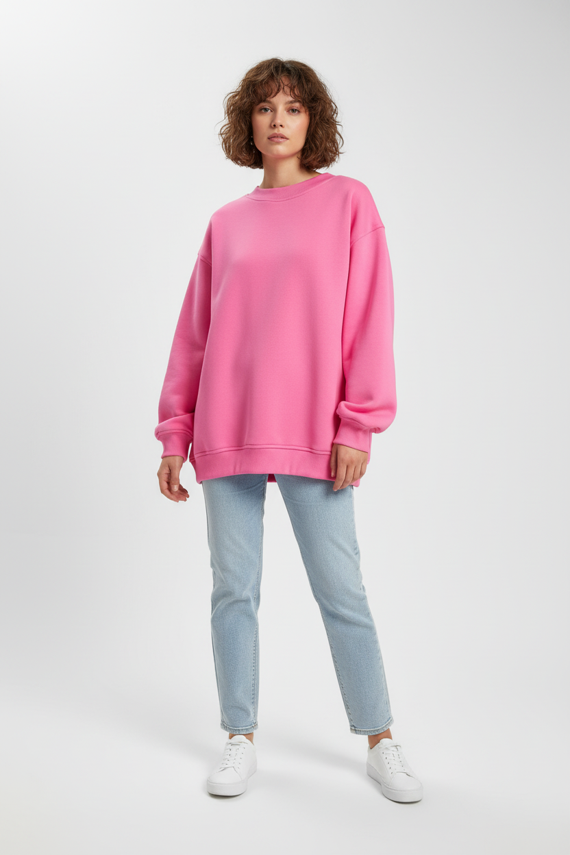 Oversized Sweater voor Dames – Comfortabele Loose Fit Trui in Zachte Knit