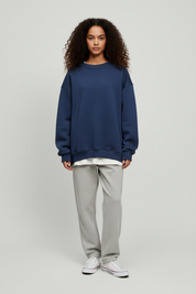 Oversized Sweater voor Dames – Comfortabele Loose Fit Trui in Zachte Knit