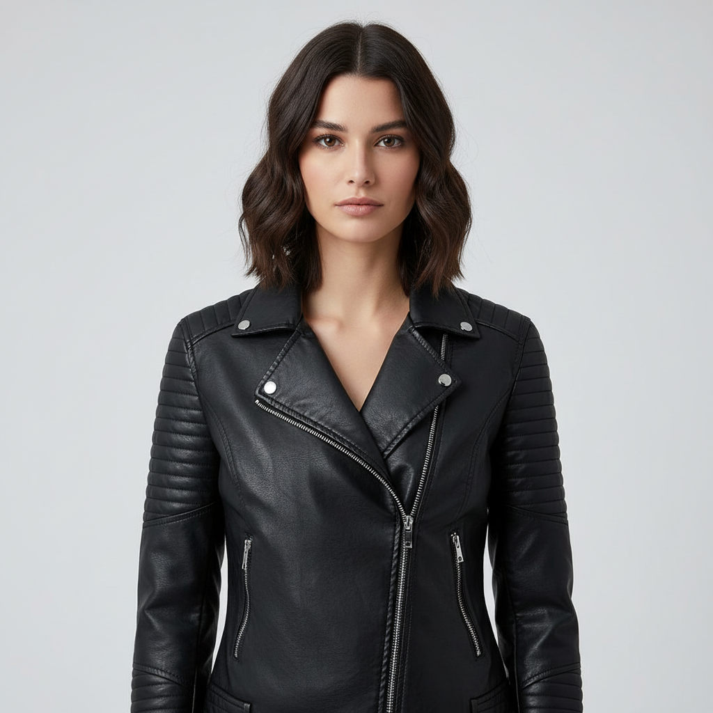 Biker Jack voor Dames – Stoer Leren Jack in Tijdloze Biker Style