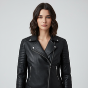 Biker Jack voor Dames – Stoer Leren Jack in Tijdloze Biker Style