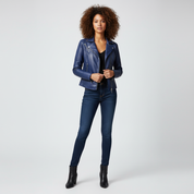 Biker Jack voor Dames – Stoer Leren Jack in Tijdloze Biker Style