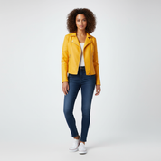 Biker Jack voor Dames – Stoer Leren Jack in Tijdloze Biker Style