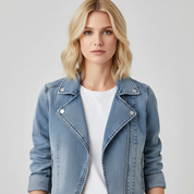 Denim Jack voor Dames – Klassiek Spijkerjack in Tijdloze Casual Stijl