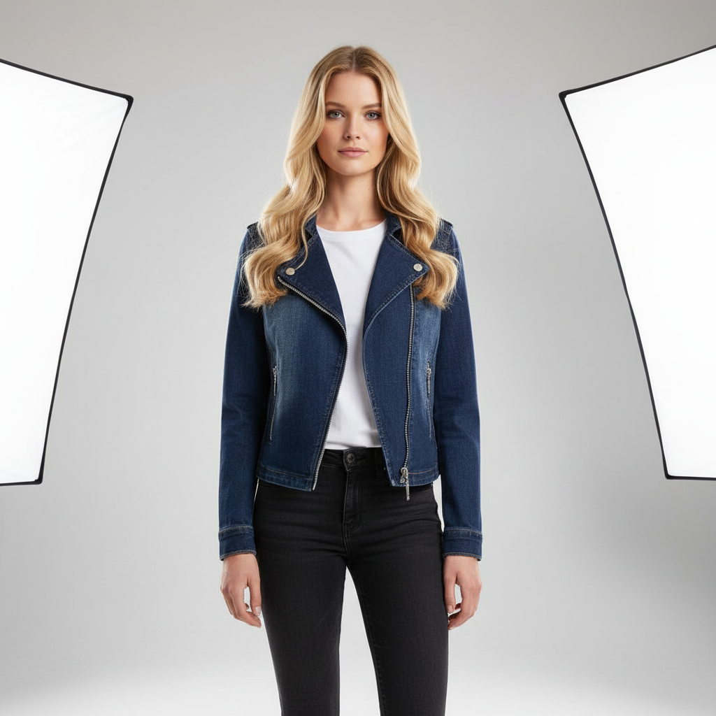 Denim Jack voor Dames – Klassiek Spijkerjack in Tijdloze Casual Stijl