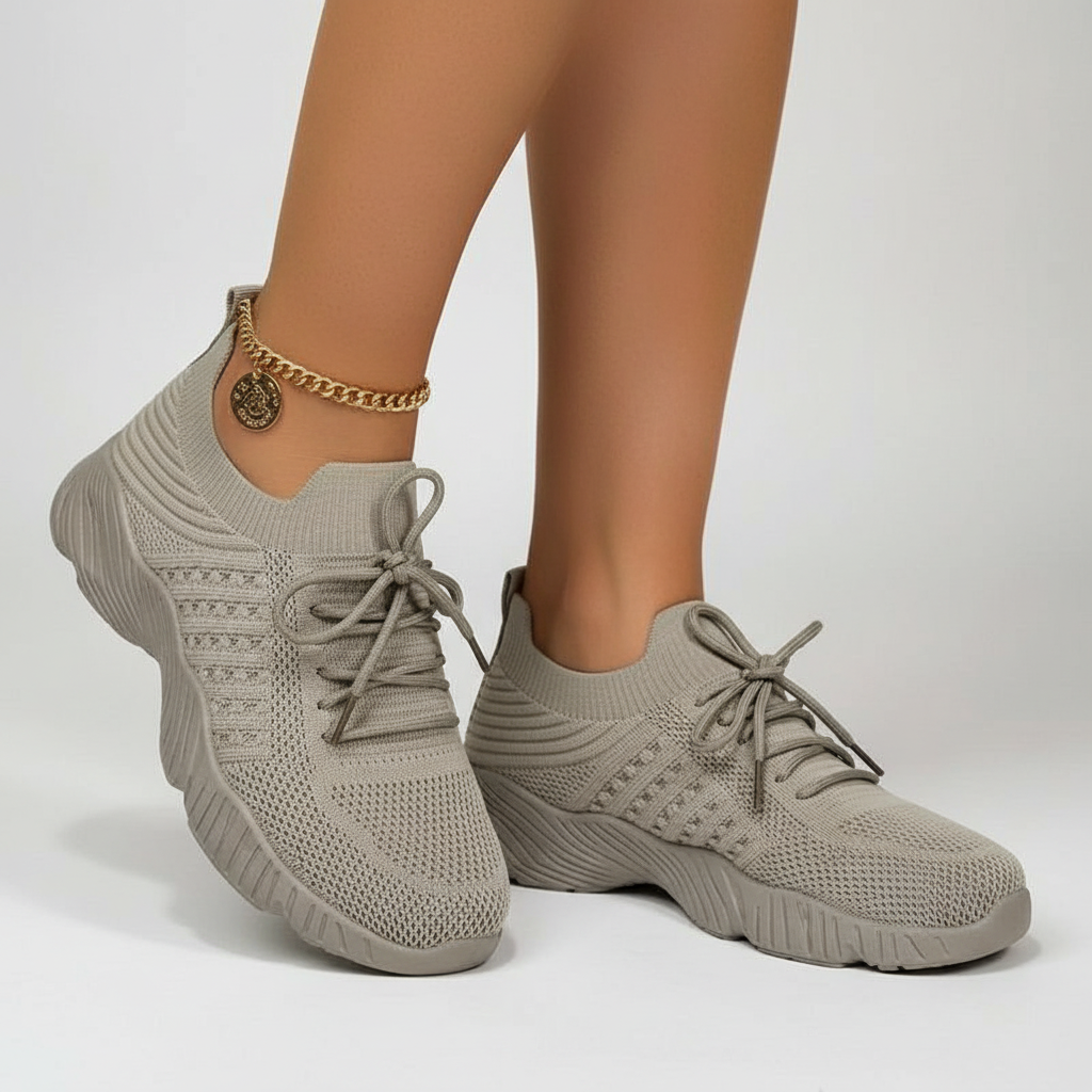 Orthopedische Sneakers Dames – Ademende Mesh Sportschoenen met Steun en Comfort