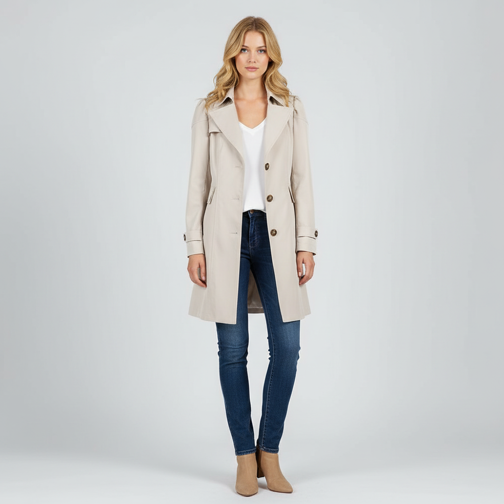 Dea Studios Klassieke Trenchcoat