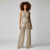 Pailletten Jumpsuit voor Dames – Feestelijke Sparkle One-Piece voor Avond & Party
