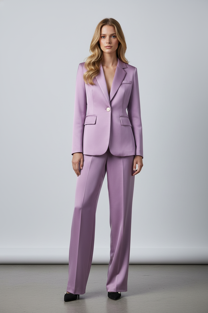 Blazer & Broek Set voor Dames – Elegante Twee-delige Suit Set voor Zakelijk & Chic