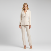 Blazer & Broek Set voor Dames – Elegante Twee-delige Suit Set voor Zakelijk & Chic