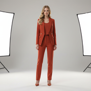 Blazer & Broek Set voor Dames – Elegante Twee-delige Suit Set voor Zakelijk & Chic