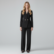 Blazer & Broek Set voor Dames – Elegante Twee-delige Suit Set voor Zakelijk & Chic