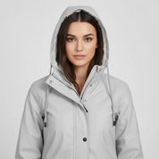 Outdoor Jas voor Dames – Warme Waterafstotende Jas met Zachte Fleece Voering
