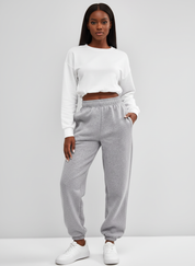 Comfortabele Joggingbroek voor Dames – Zachte Lounge Jogger met Relaxte Pasvorm