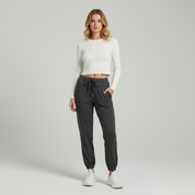 Joggingbroek voor Dames – Zachte Comfort Jogger met Relaxte Pasvorm
