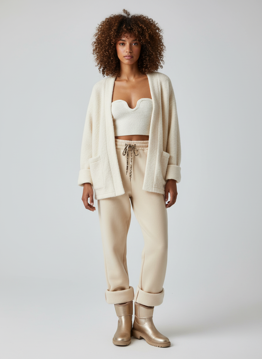 Relaxte Joggers voor Dames – Comfortabele Zachte Lounge Joggingbroek