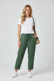 Luchtige Broek voor Dames – Comfortabele Zomerbroek met Ademend Licht Materiaal