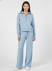 Fleece Lounge Set voor Dames – Zachte Warme Loungewear Set met Comfort Fit