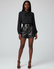 Strik Blouse voor Dames – Elegante Blouse met Strikdetail & Tijdloze Chic Look