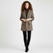 Klassieke Jas voor Dames – Tijdloze Mantel met Elegante Pasvorm