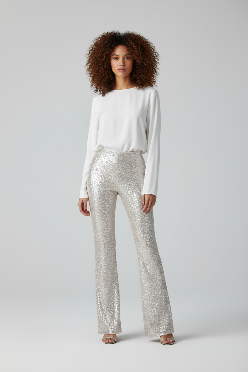 Dea Studios Pailletten Pantalon