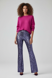 Pailletten Pantalon voor Dames – Feestelijke Glitter Broek voor Party & Avondlooks