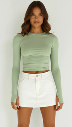 Dea Studios Cropped Top
