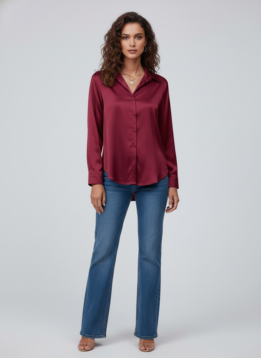 Dea Studios Satijnen Blouse