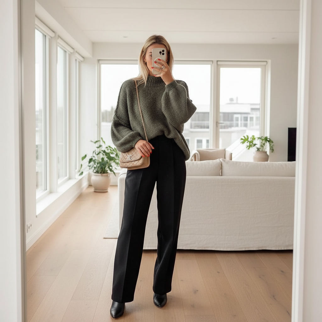 Dea Studios Oversized Gebreide Pullover