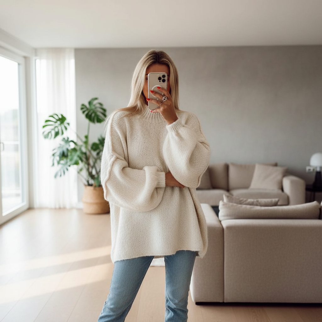 Dea Studios Oversized Gebreide Pullover