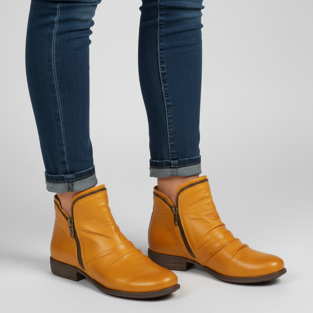 Modieuze Enkellaarzen voor Dames – Warme Winter-Enkellaarsjes voor Koude Dagen