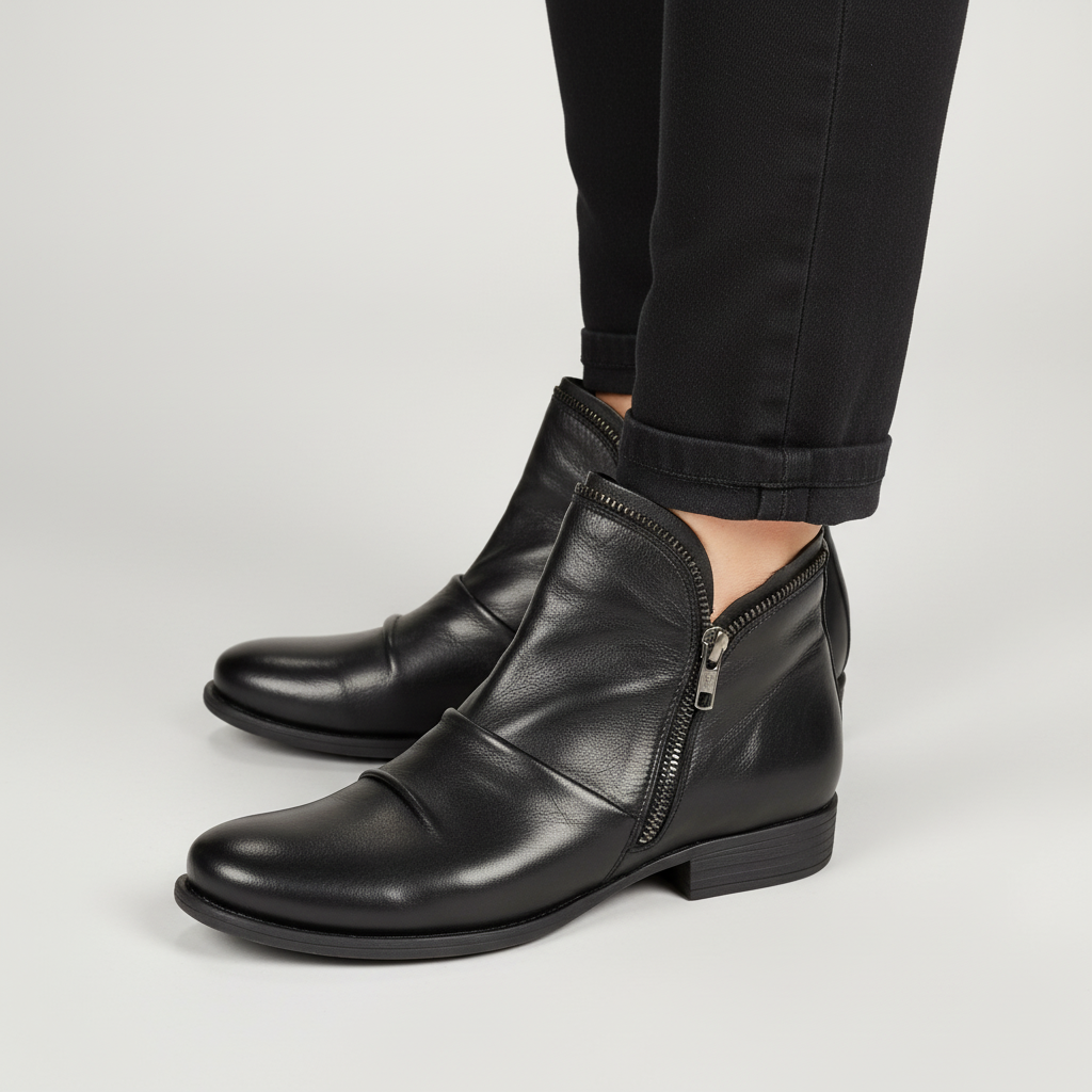 Modieuze Enkellaarzen voor Dames – Warme Winter-Enkellaarsjes voor Koude Dagen