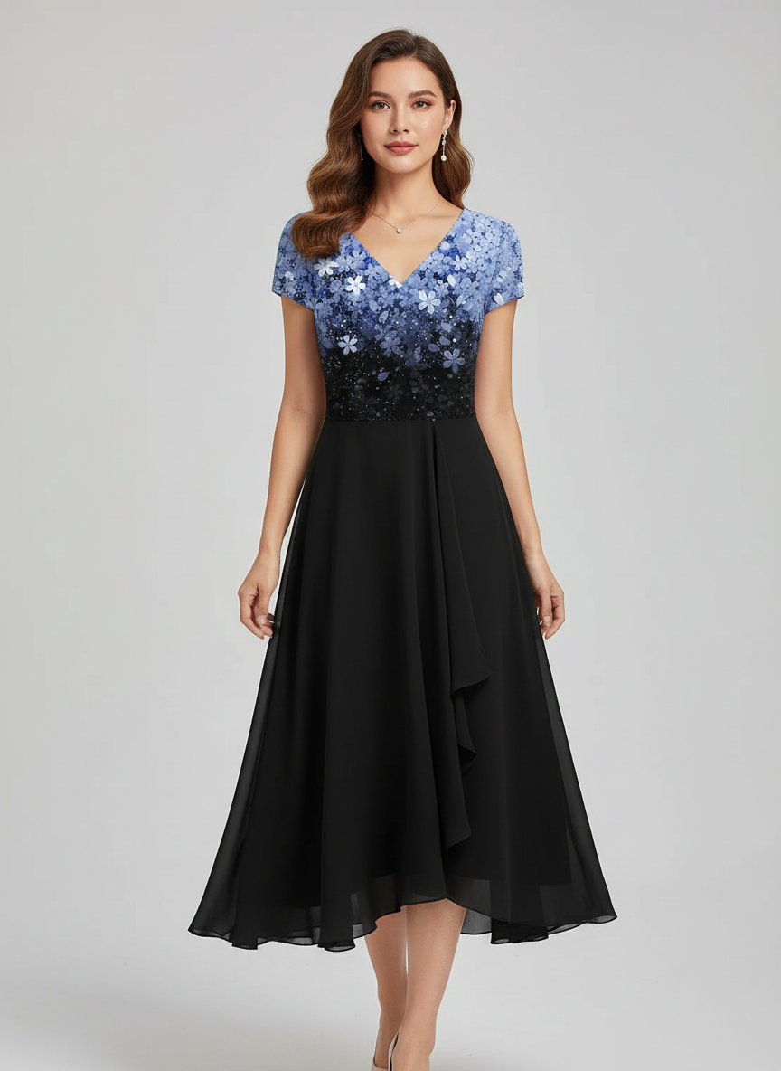 Marigon Dames Jurk – Chique Moderne Jurk voor Elke Gelegenheid