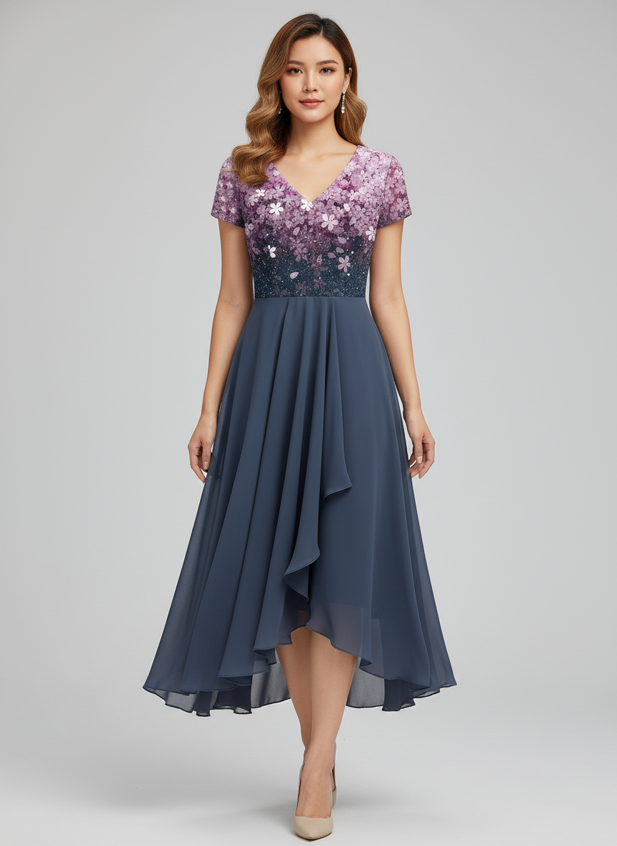 Marigon Dames Jurk – Chique Moderne Jurk voor Elke Gelegenheid