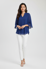 Elegante Blouse voor Dames – Stijlvolle Chic Top voor Zakelijke en Feestelijke Outfits