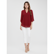 Elegante Blouse voor Dames – Stijlvolle Chic Top voor Zakelijke en Feestelijke Outfits