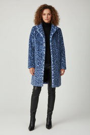 Luipaard Jas voor Dames – Trendy Warme Animal-Print Winterjas voor Stijlvolle Outfits