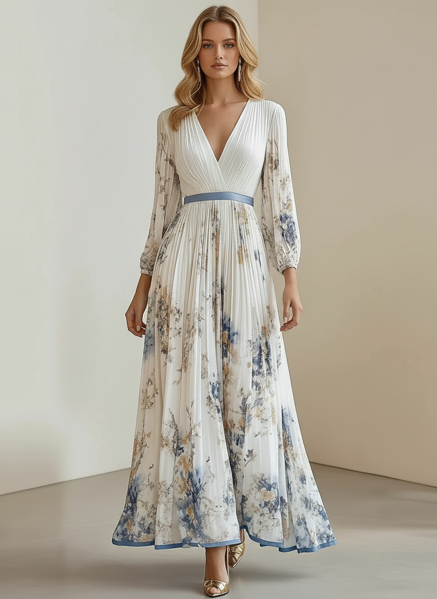 Maxi Jurk voor Dames – Elegante Lange Jurk met Comfortabele Pasvorm