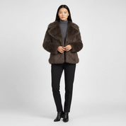 Luxe Faux Fur Jas voor Dames – Warme Elegante Jas met Zachte Afwerking
