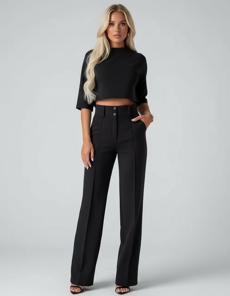 Chic Broekpak voor Dames – Elegant Stijlvol Jumpsuit met Luxe Afwerking