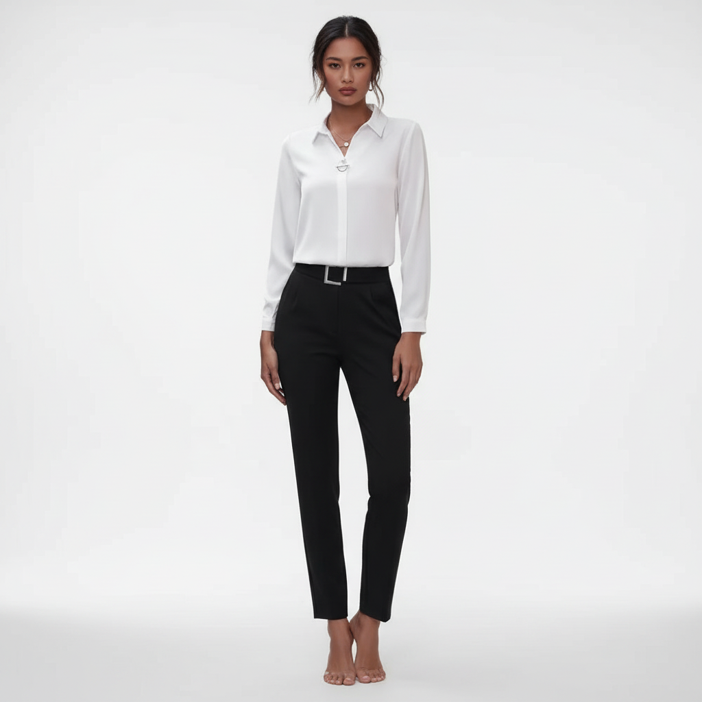 Klassieke Blouse voor Dames – Tijdloze Elegante Blouse