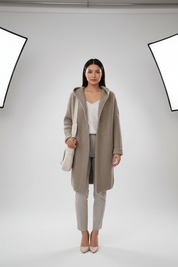 Lang Gebreid Vest voor Dames – Warm Comfortabel Cardigan