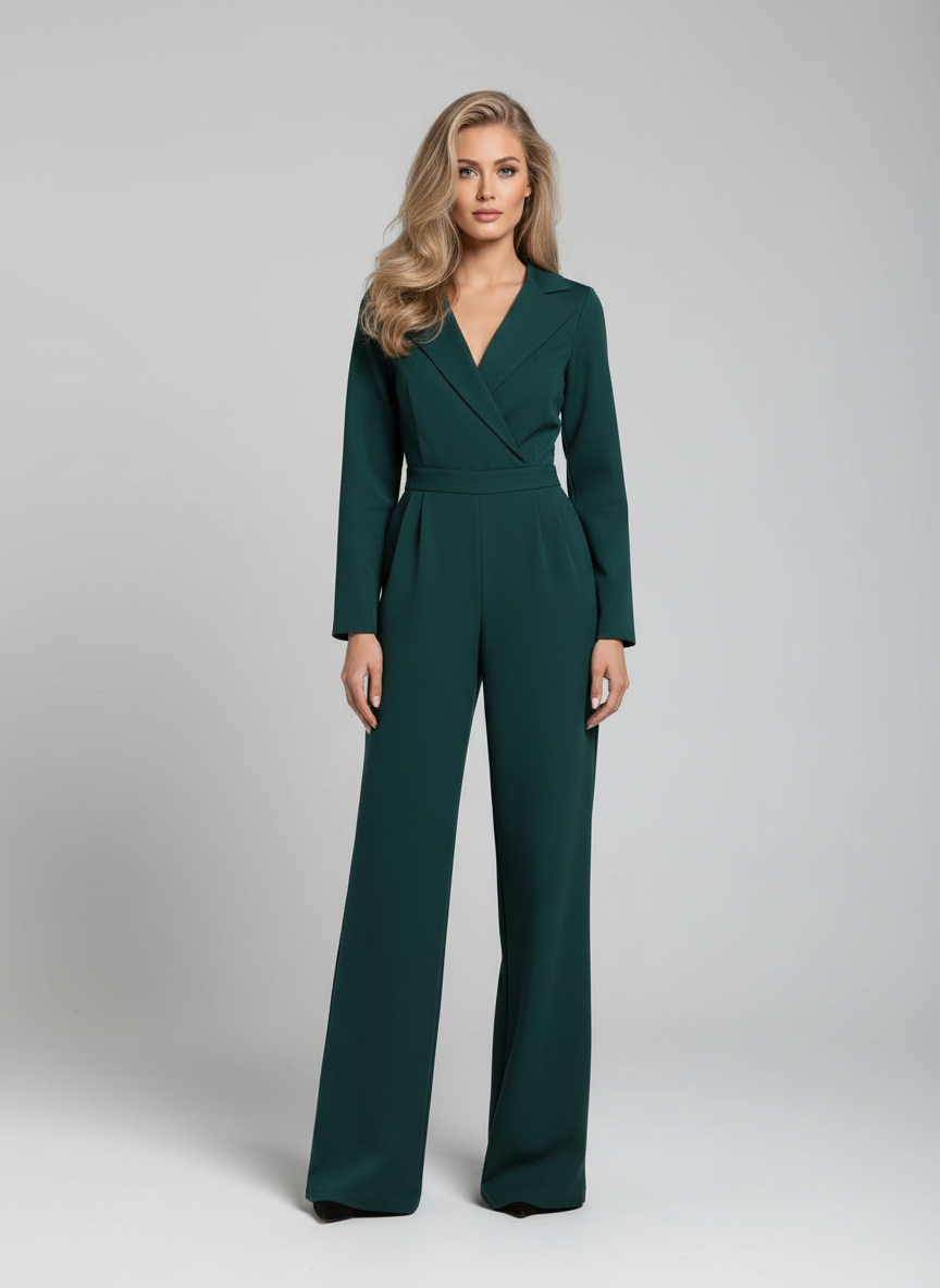 Elegante Jumpsuit voor Dames – Stijlvolle Getailleerde One-Piece